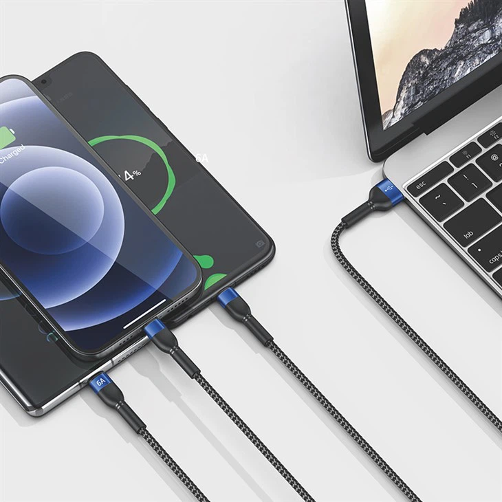 3 In 1 USB Cable Quick Charge For Sale