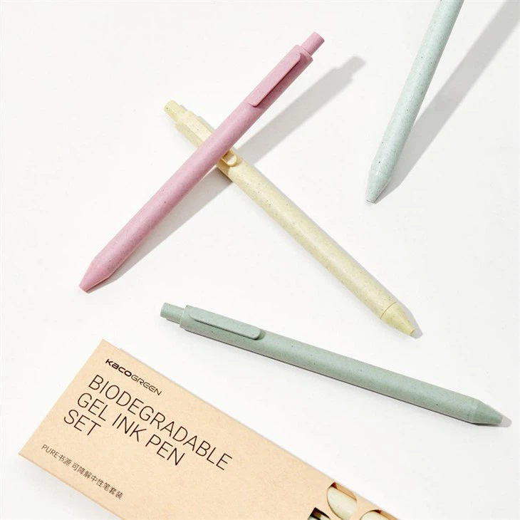 Biodegradable Gel Pen Set