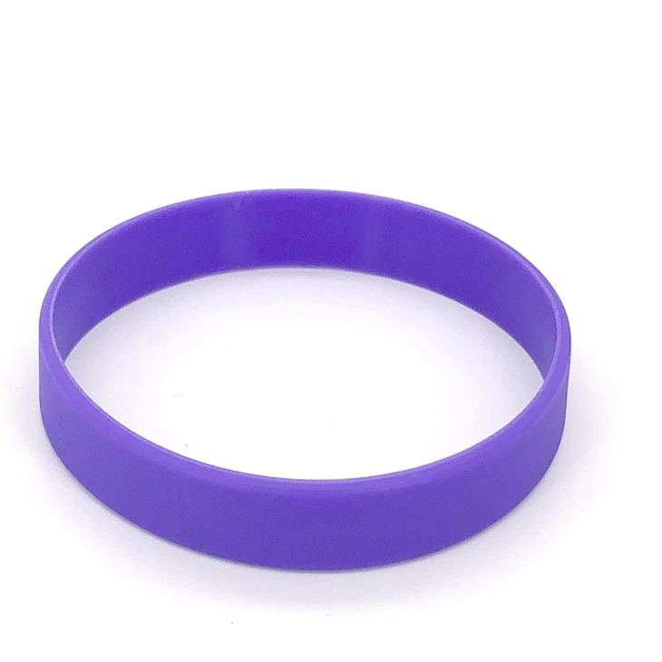 Blank Rubber Bracelets Supplier