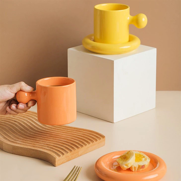 Egg Yolk Style Mugs Manufacturer