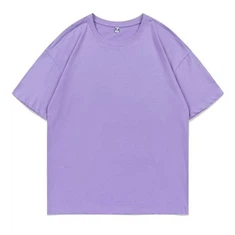 انخفاض الكتف الجرافيك تي شيرت