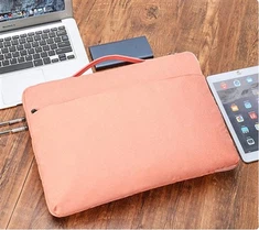 حقيبة لاب توب زهري مقاس 15.6 بوصة